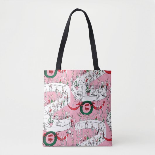 Tote Bag The Whos' Merry Christmas Feast (Devant)