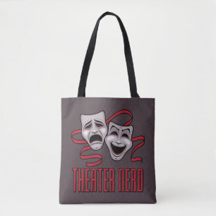 Tote Bag Théâtre de Comédie et de Tragédie Nerd