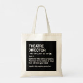 Tote Bag Théâtre Directeur Définition Théâtre musical Broad (Dos)