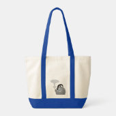 Tote Bag Théière en colère (Dos)