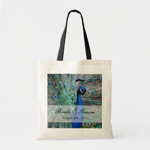 Tote Bag Thème 1 de mariage de paon