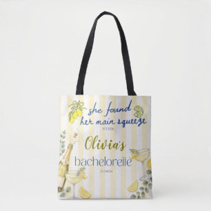 Tote Bag thème citron elle a trouvé son coup de cœur jaune