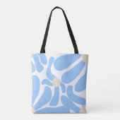 Tote Bag Thème de fleurs pastel (Dos)