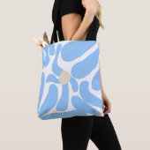 Tote Bag Thème de fleurs pastel (De près)