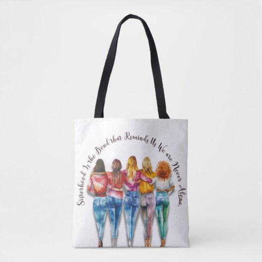 Tote Bag Thème de la Sisterhood (Devant)