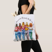 Tote Bag Thème de la Sisterhood (De près)