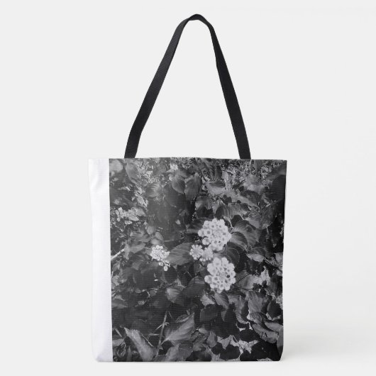 Tote Bag Thème floral nostalgique (Devant)