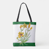 Tote Bag Thème jardin (Dos)
