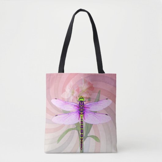 Tote Bag Thème Libellule 1960 (Devant)
