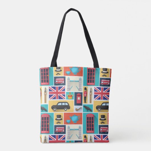 Tote Bag Thème Londres (Dos)