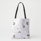 Tote Bag Thème Lune céleste  (Devant)