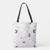 Tote Bag Thème Lune céleste (Dos)