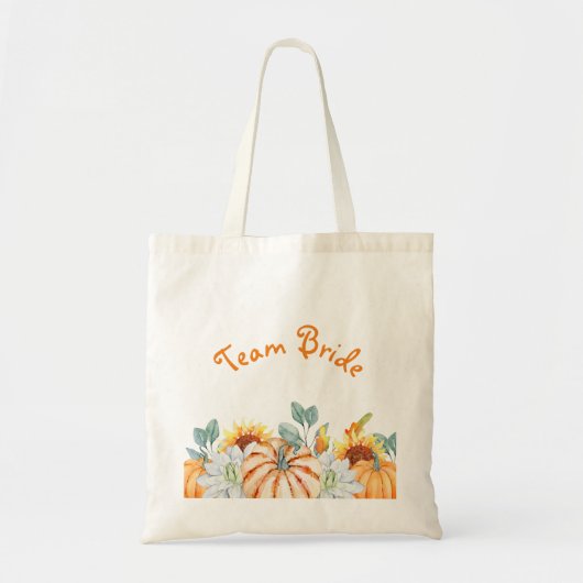 Tote Bag Thème mariage de automne Bridesmaid Cadeau (Devant)
