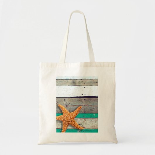 Tote Bag Thème Plage Starfish Mariage Rustique (Devant)