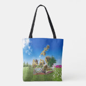 Tote Bag Thèmes ABC Capital Alphabet. (Dos)