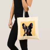 Tote Bag Théorie des couleurs Frenchie (Devant (produit))