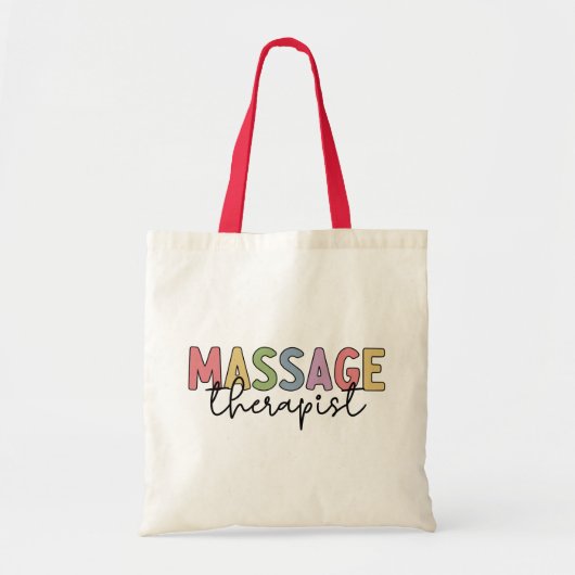 Tote Bag Thérapeute de massage | Offres de massothérapie (Devant)