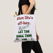 Tote Bag Thérapie musicale : (De près)