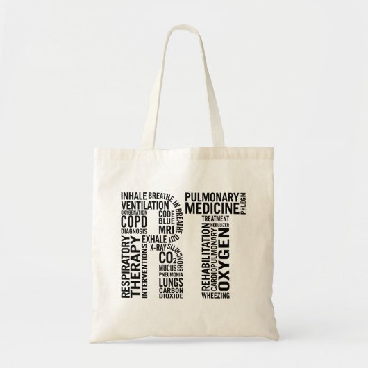 Tote Bag Thérapie respiratoire droite (Devant)
