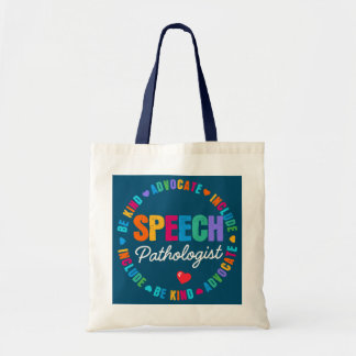 Tote Bag Thérapie vocale Thérapeute SLP LIFE Discours