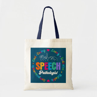 Tote Bag Thérapie vocale Thérapeute SLP LIFE Discours