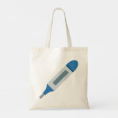 Tote Bag Thermomètre Médicale (Dos)