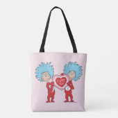 Tote Bag Thing One Thing Two Je t'aime (Dos)