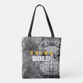 Tote Bag THINK BOLD Abstract Tote (Dos)