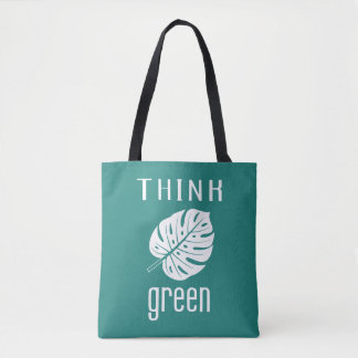 Tote bag THINK GREEN