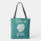 Tote bag THINK GREEN (Dos)