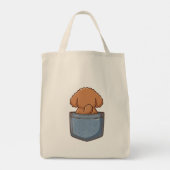 Tote Bag This is a poodle bag that makes going out more (Dos)