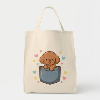 Tote Bag This is a poodle bag that makes going out more