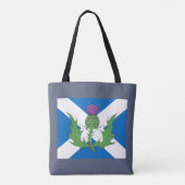 Tote Bag Thistle écossais et sel (Dos)