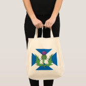 Tote Bag Thistle écossais et sel (Devant (produit))