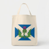 Tote Bag Thistle écossais et sel (Devant)