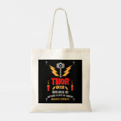 Tote Bag Thor Bière Paganisme germanique (Dos)