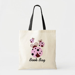 Tote Bag Three ladybug Book