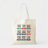 Tote Bag Three Letter Code (Devant)