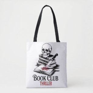 Tote Bag Thriller pour Club de Lecture