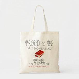 Tote Bag Thumper biblique proverbiale