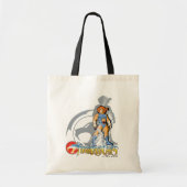 Tote Bag ThunderCats | Lion-O Halfttone Shadow Graphic (Devant)