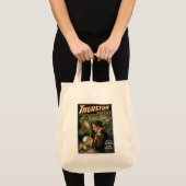 Tote Bag Thurston le grand magicien tenant la magie du crân (Devant (produit))