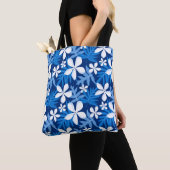 TOTE BAG TIARE (BLEU) (De près)