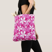 TOTE BAG TIARE (ROSE) (De près)
