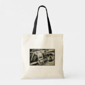 Tote Bag Tic Tac Fourre-tout avec engrenages (Dos)
