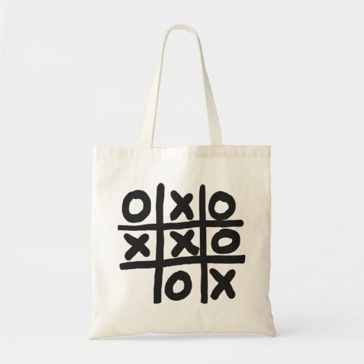 Tote Bag Tic Tac Toe (Devant)