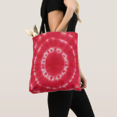 Tote Bag Tie Dye de taureau rouge (De près)
