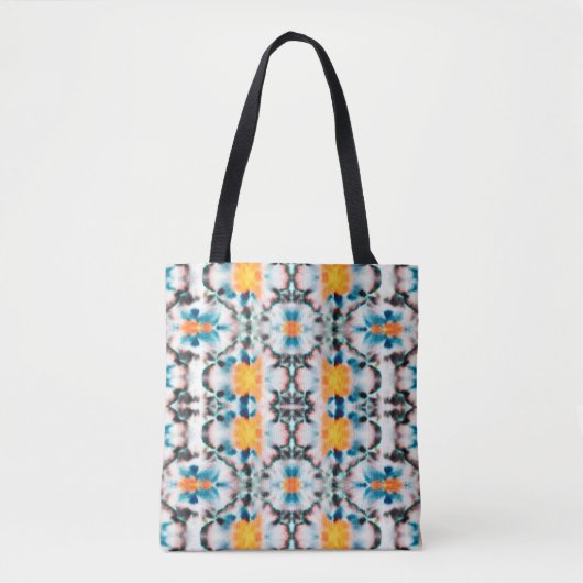 Tote Bag Tie Dye Seamless Pattern. Ethnic Abstract. Psyched (Devant)