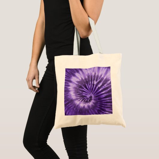 Tote Bag Tie-Dye Spiral Swirl (Devant (produit))
