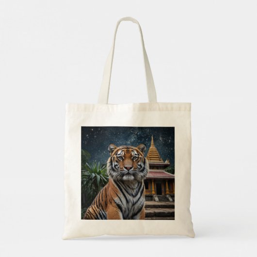 Tote Bag Tiger and Temple (Dos)